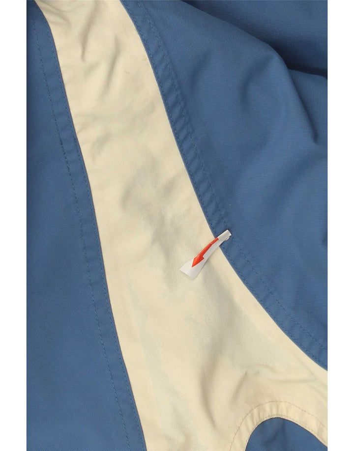 Giacca a vento con cappuccio da uomo Helly Hansen UK 40 Large Blue Colourblock