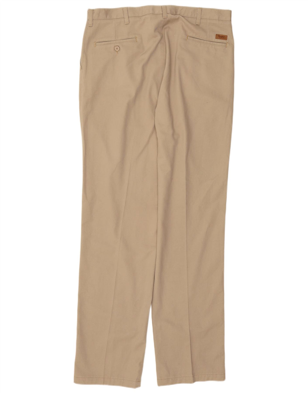 WRANGLER Pantaloni chino con pegging Riata da uomo W38 L36 in cotone beige