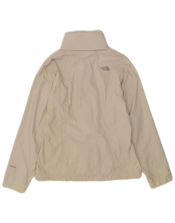 Giacca antipioggia con cappuccio da donna The North Face UK 14 nylon bianco medio
