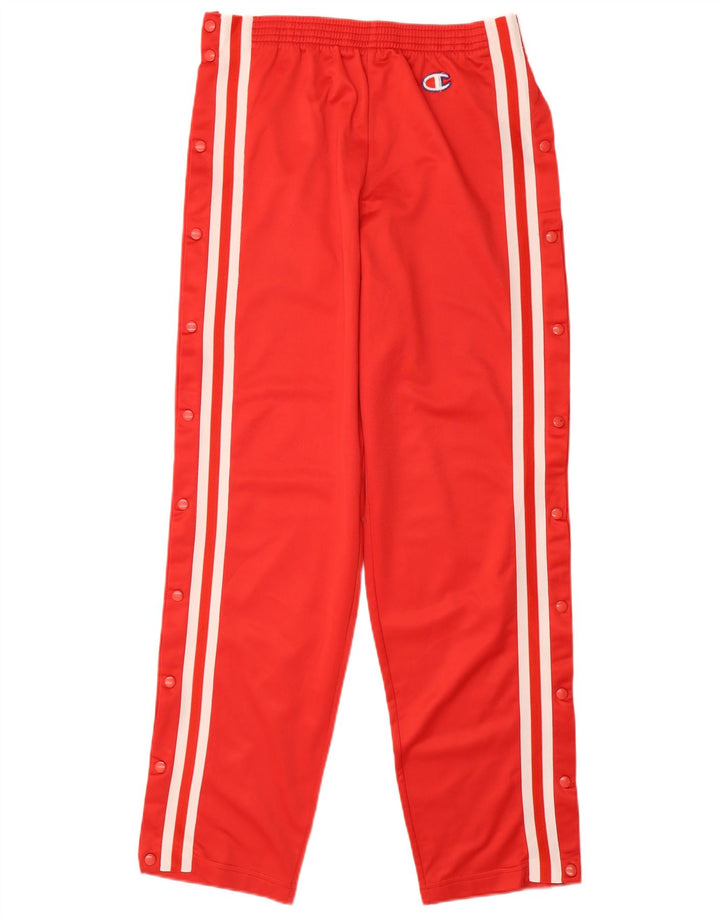 Pantaloni da tuta da uomo Champion piccoli in poliestere rosso