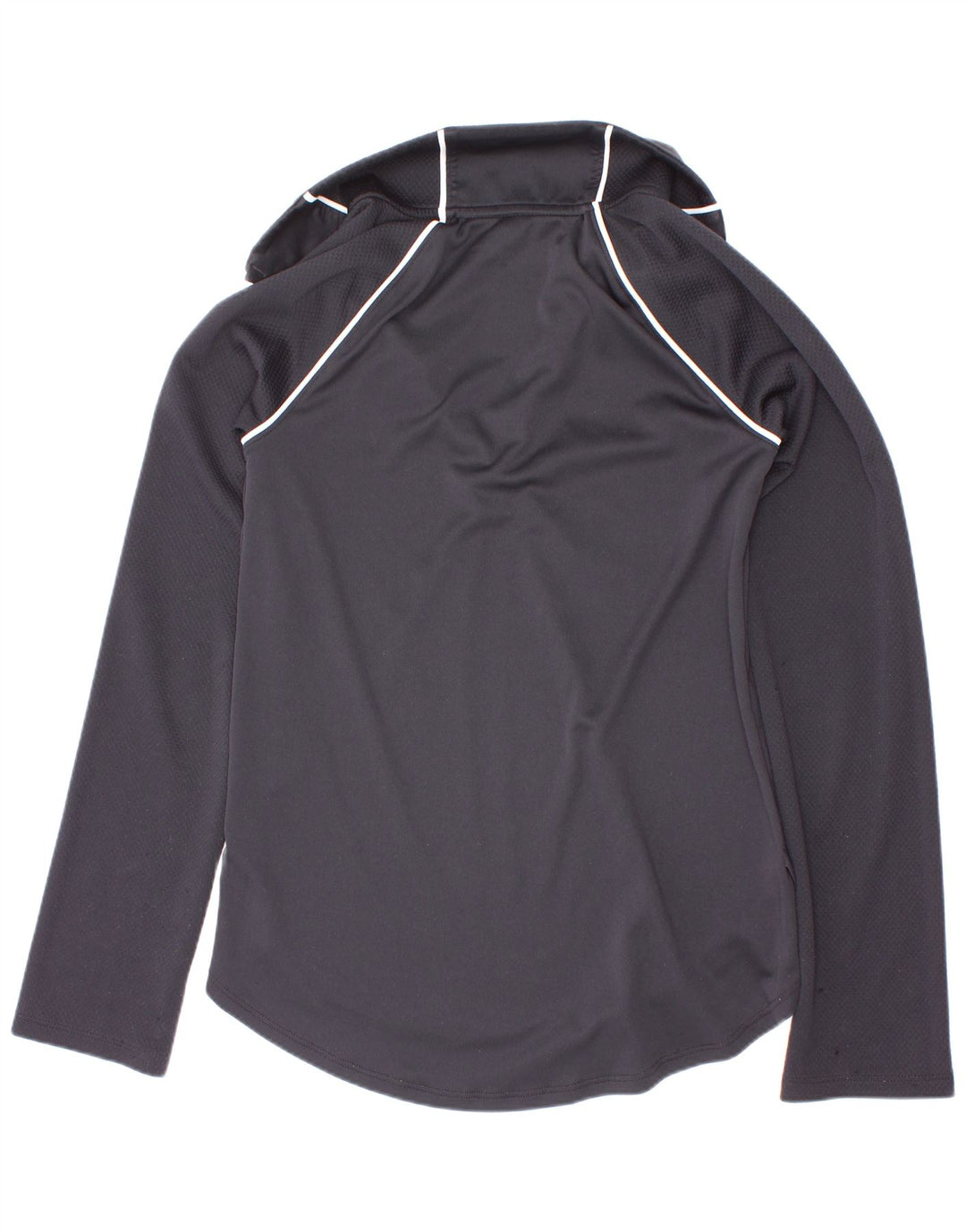 Top grafico aderente per ragazze Under Armour manica lunga 9-10 anni medio nero