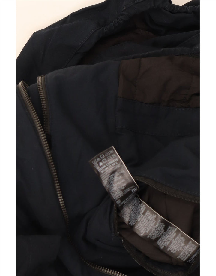 Giacca utilitaria con cappuccio da uomo Marks & Spencer UK 38 cotone blu navy medio