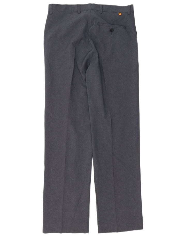 Pantaloni casual dritti da uomo FARAH W32 L31 Poliestere grigio