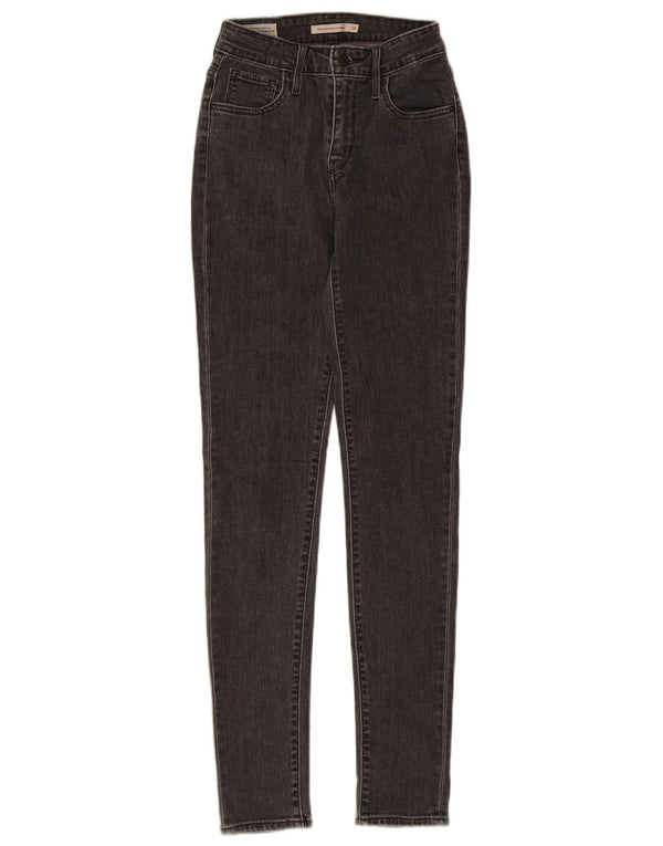 Jeans skinny a vita alta Levi's 721 da donna W26 L31 Grigi