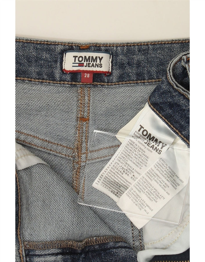 TOMMY HILFIGER Womens Denim Skirt W28 Medium  Blue Cotton Vintage Tommy Hilfiger and Second-Hand Tommy Hilfiger from Messina Hembry 
