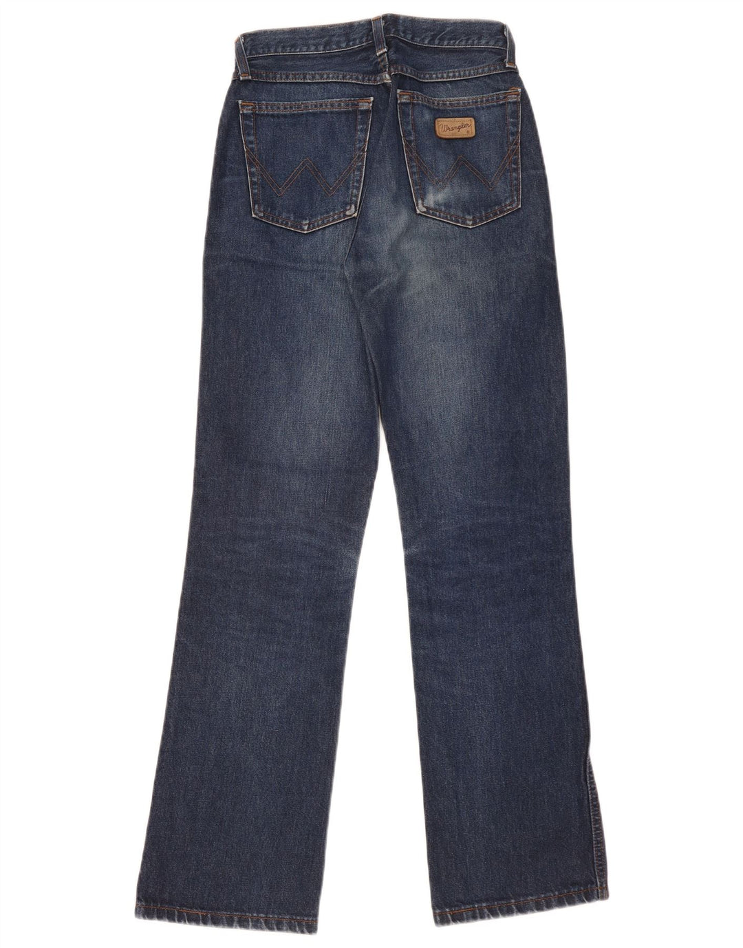 Jeans Bootcut da uomo Wrangler W28 L32 cotone blu navy