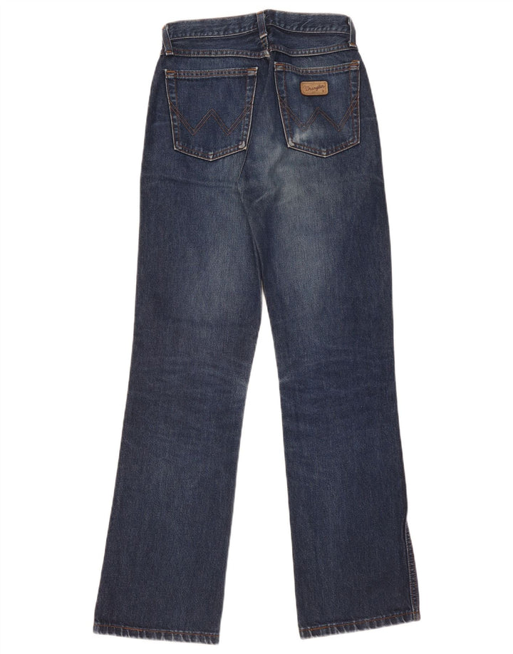 Jeans Bootcut da uomo Wrangler W28 L32 cotone blu navy