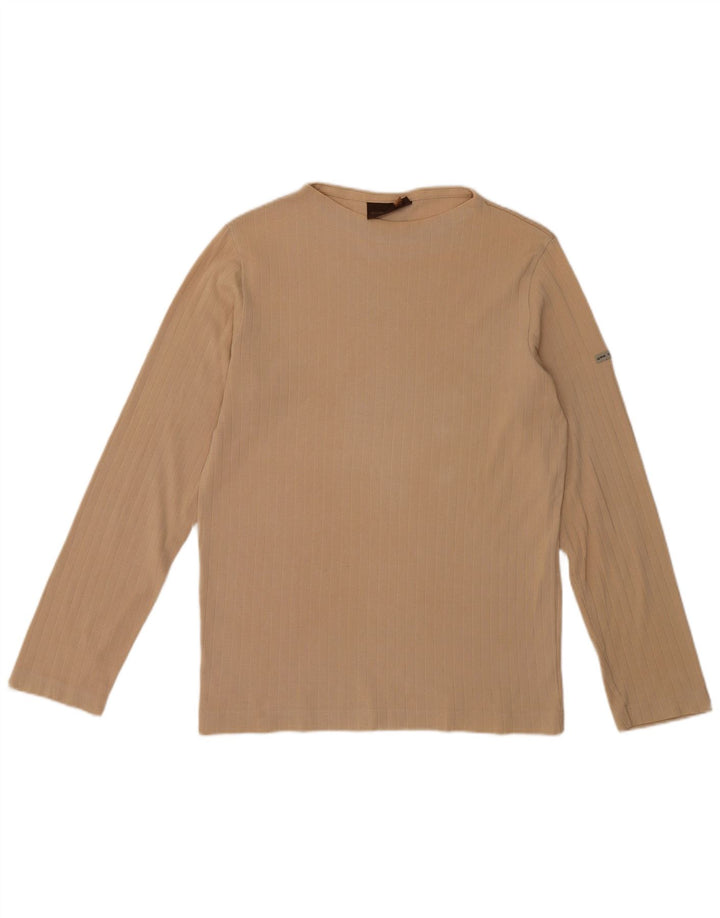 Maglia da uomo Gas a maniche lunghe in cotone beige medio