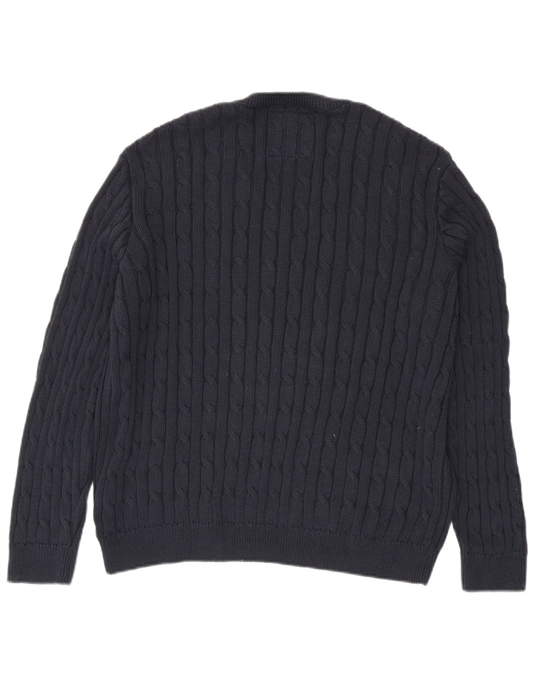 Maglione oversize da donna con scollo a V Superdry UK 10 Small Blu navy