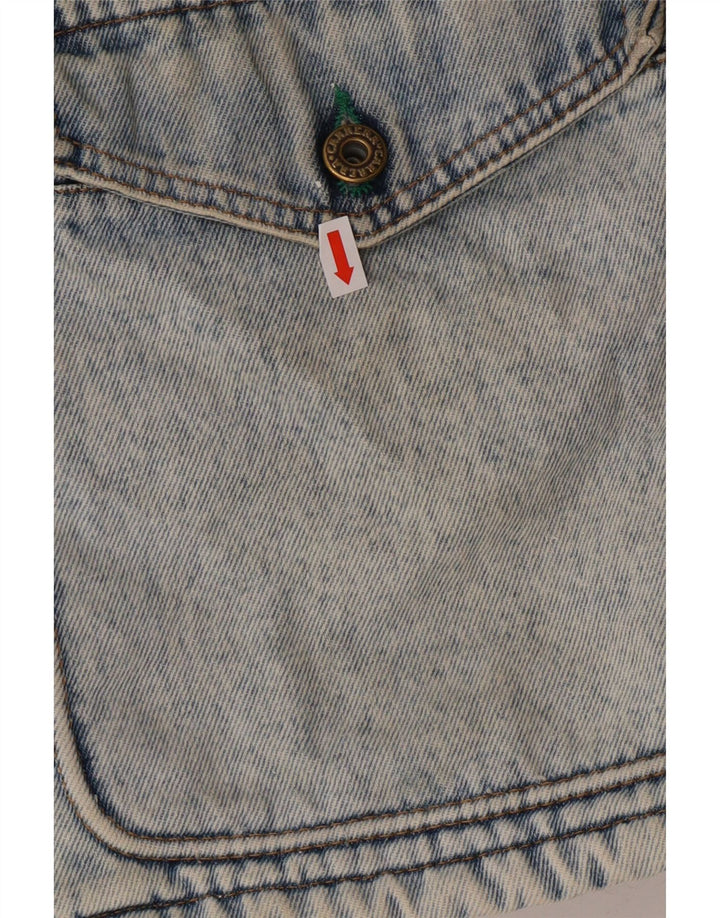 CARRERA Giacca in denim Sherpa da bambino 11-12 anni in cotone blu