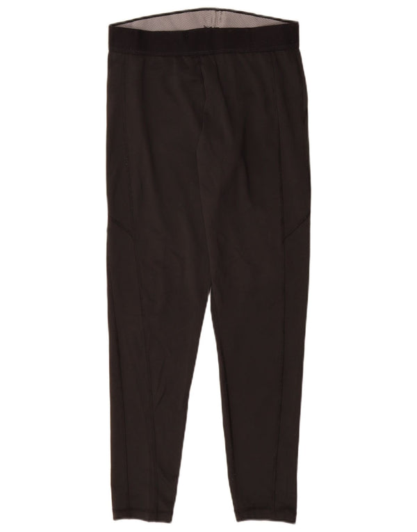 Leggings ADIDAS Climalite da donna UK 12/14 Poliestere nero medio