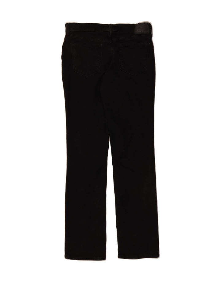 LEVI'S Womens Straight Jeans US 6 Medium W28 L32 Black Cotton Vintage Levi's and Second-Hand Levi's from Messina Hembry 