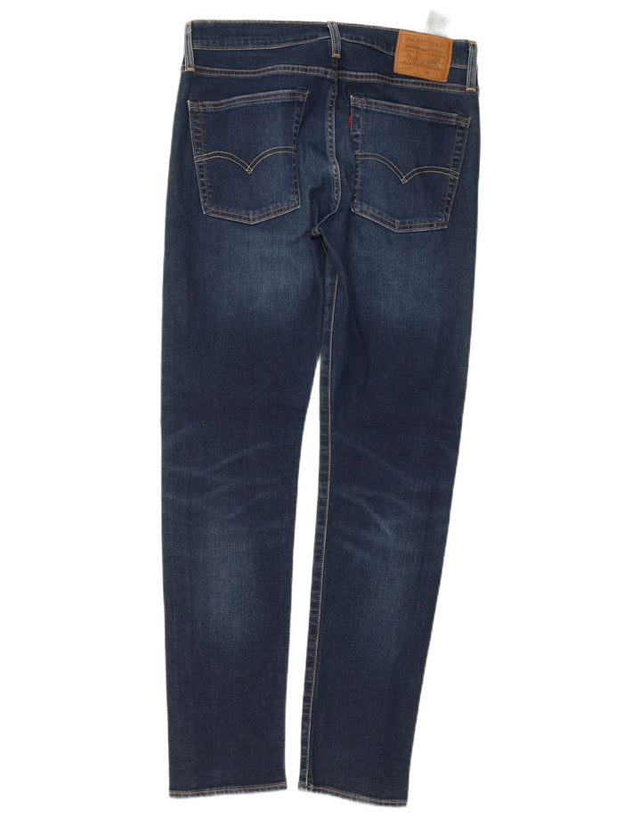 Jeans skinny da uomo Levi's W31 L32 in cotone blu