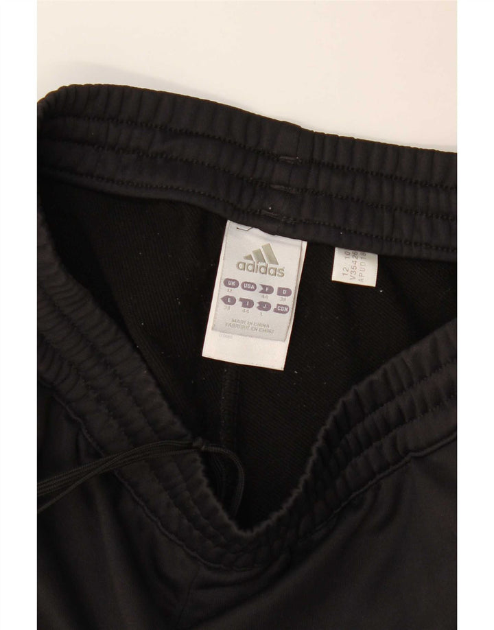 Pantaloni Adidas Windbreaker da donna UK 12 Medium Black Poliestere Sports