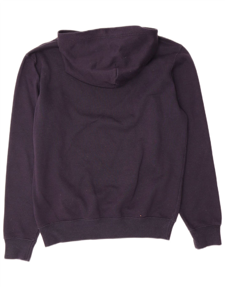 Felpa con cappuccio grafica da uomo Champion Small blu navy