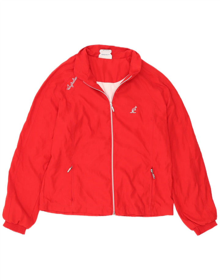 Giacca da tuta da donna AUSTRALIAN L'ALPINA IT 46 Large Rosso Poliestere