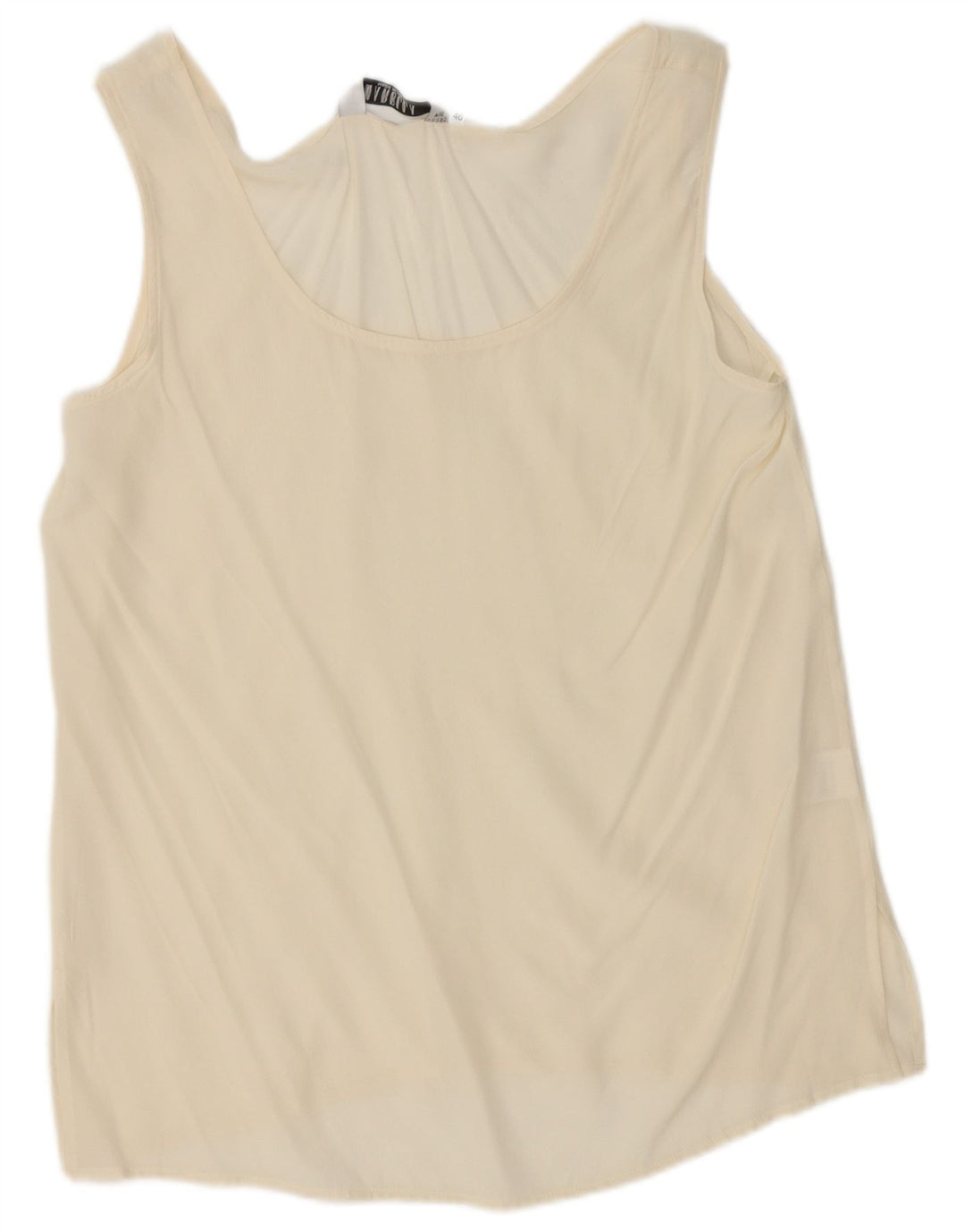 Canotta da donna Marella IT 46 Large in seta bianco sporco