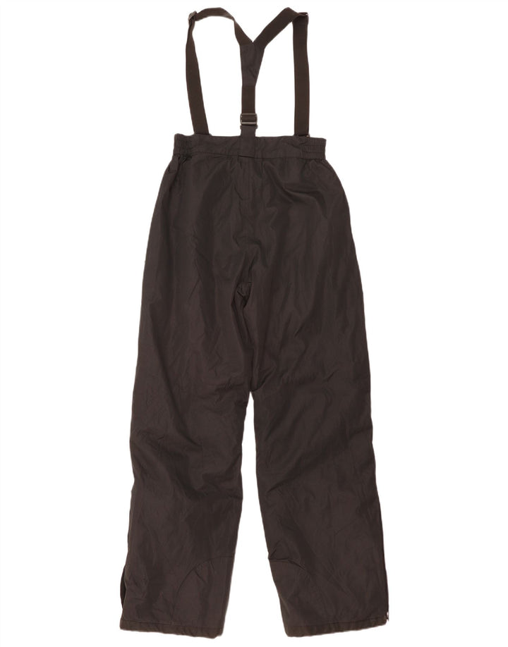Pantaloni da sci da bambino con salopette Mountain Warehouse 12-13 anni in poliestere nero