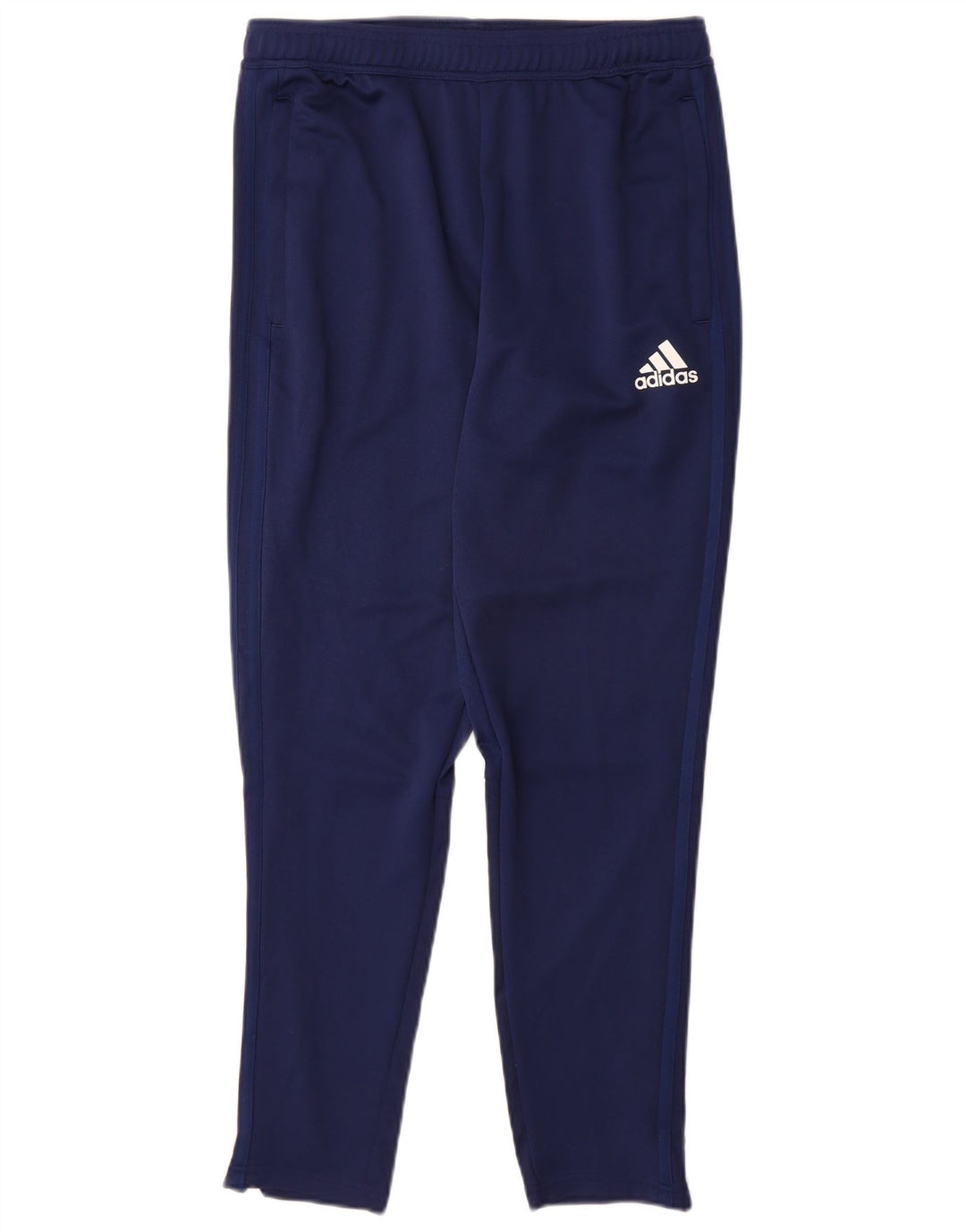 Pantaloni da tuta Adidas Climacool da uomo medi in poliestere blu navy