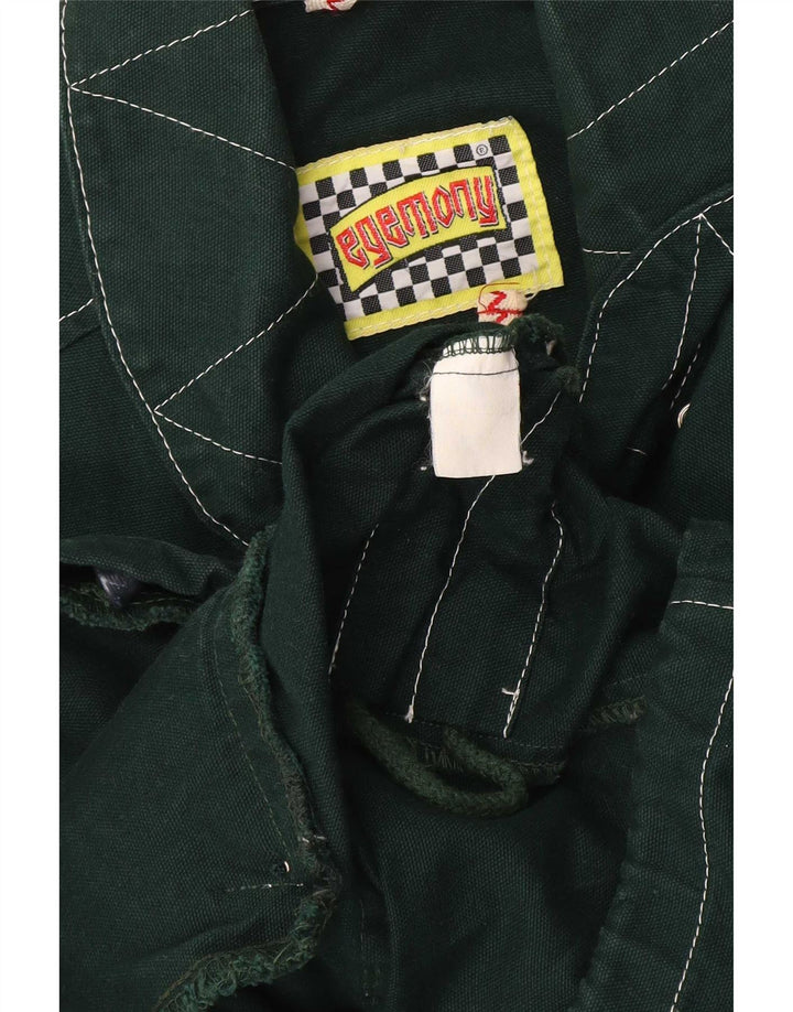 Giacca utility grafica da uomo Egemony UK 42 XL poliestere verde