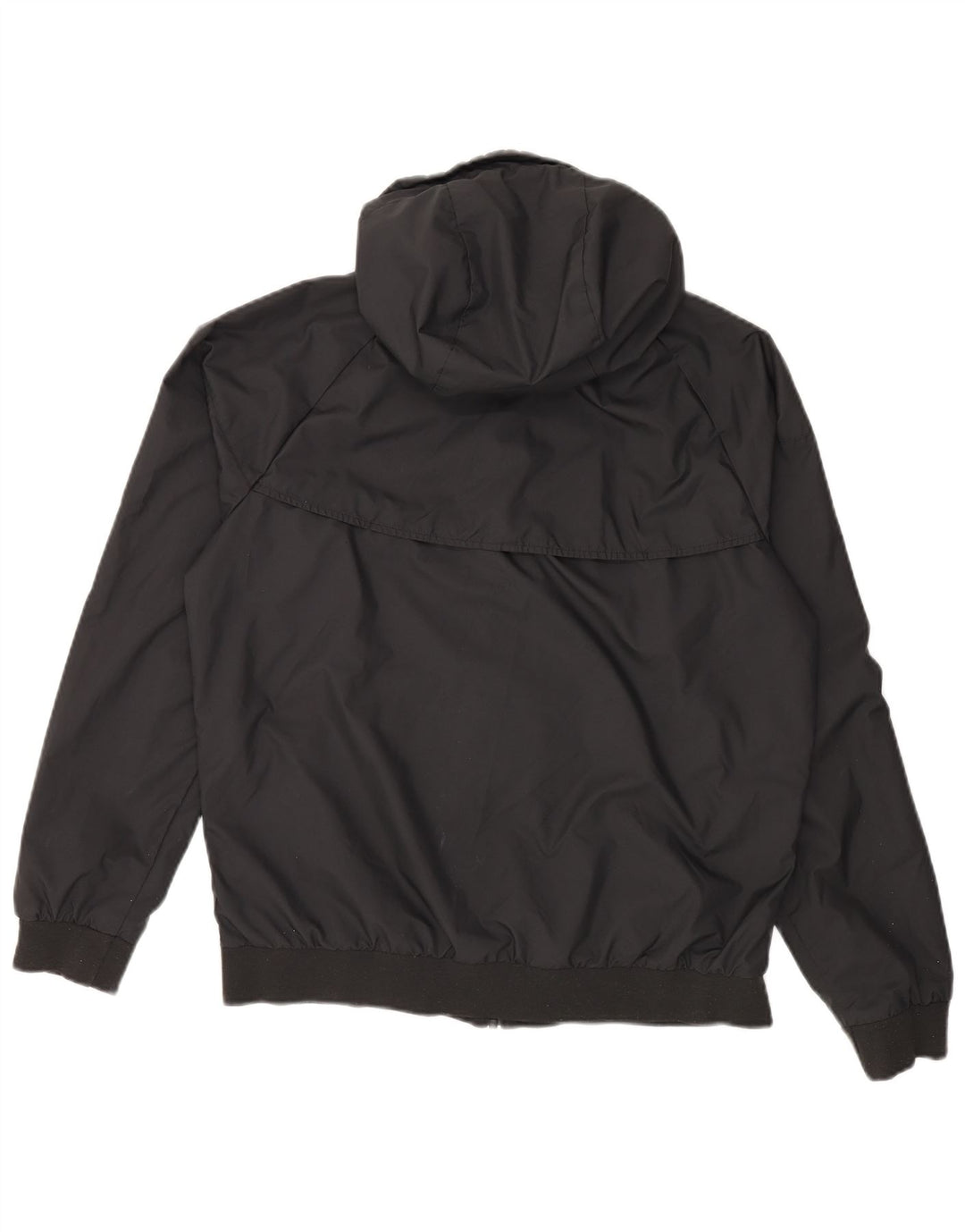 Giacca a vento con cappuccio da uomo NIKE UK 38 poliestere nero medio