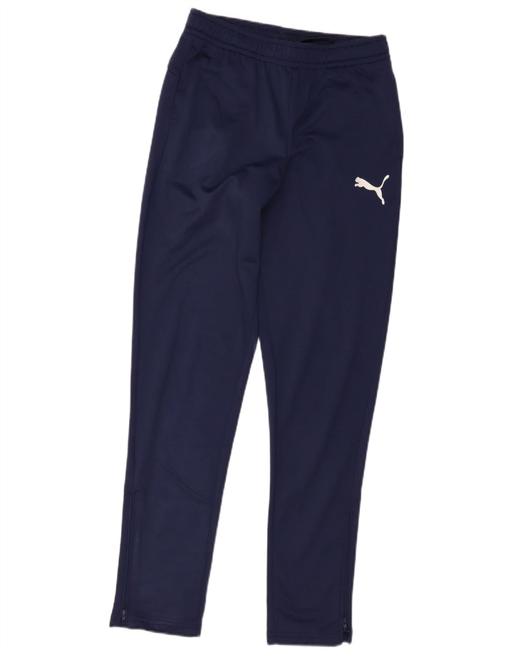 Pantaloni della tuta da ragazzo Puma 13-14 anni Blu Navy