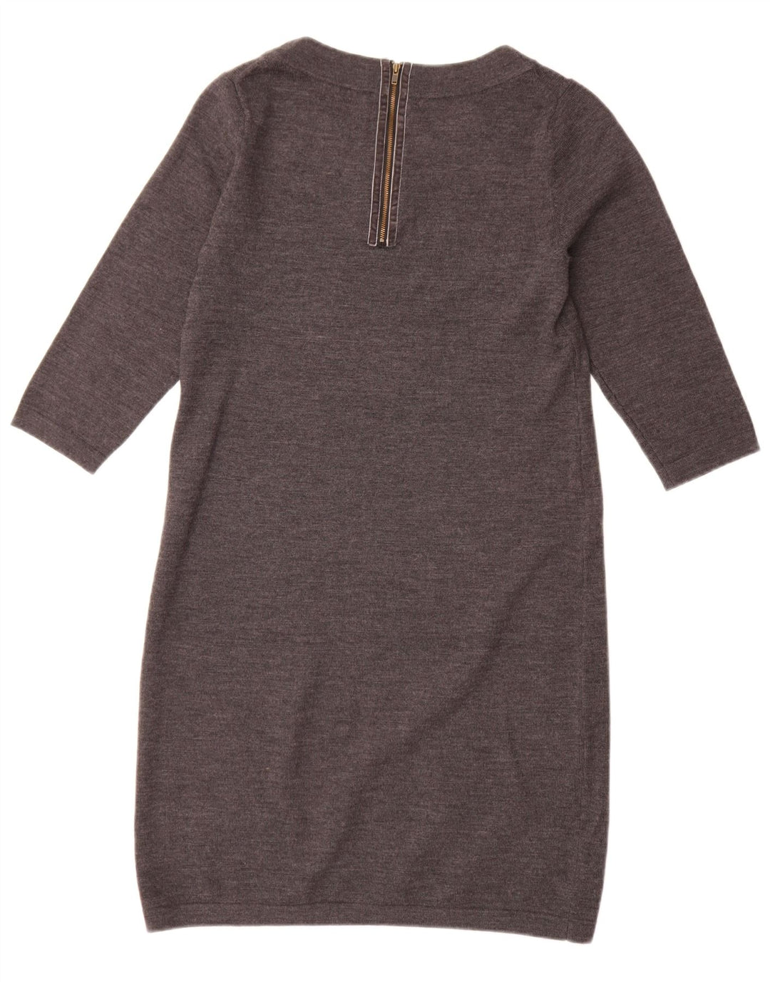 Abito maglione da donna con maniche a 3/4 Boden UK 12 Grigio medio