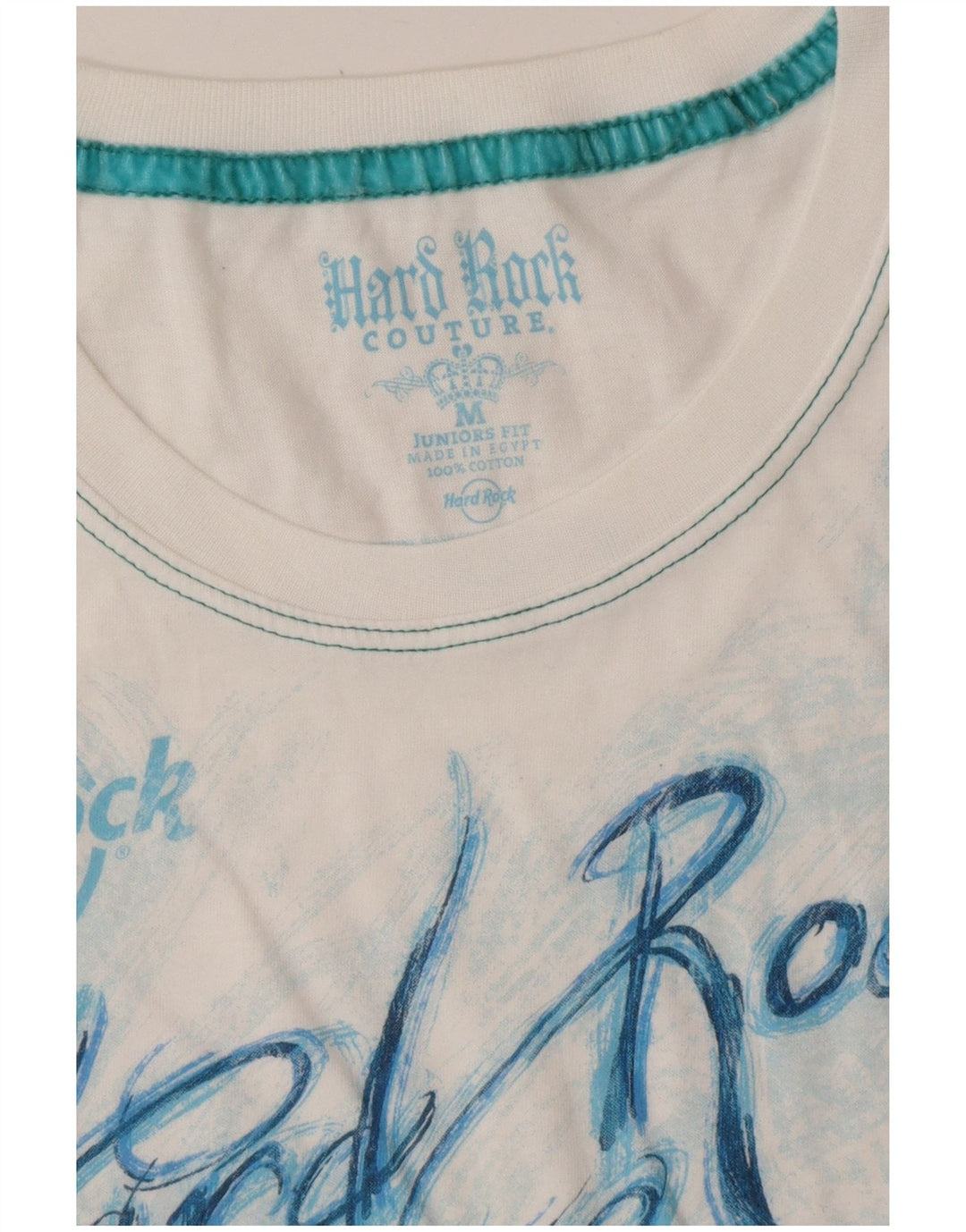 T-shirt grafica per ragazze HARD ROCK CAFE Hurghada 7-8 anni bianco medio