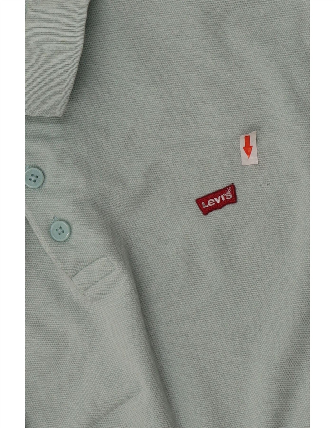 Polo Levi's da uomo vestibilità standard, taglia grande, in cotone verde