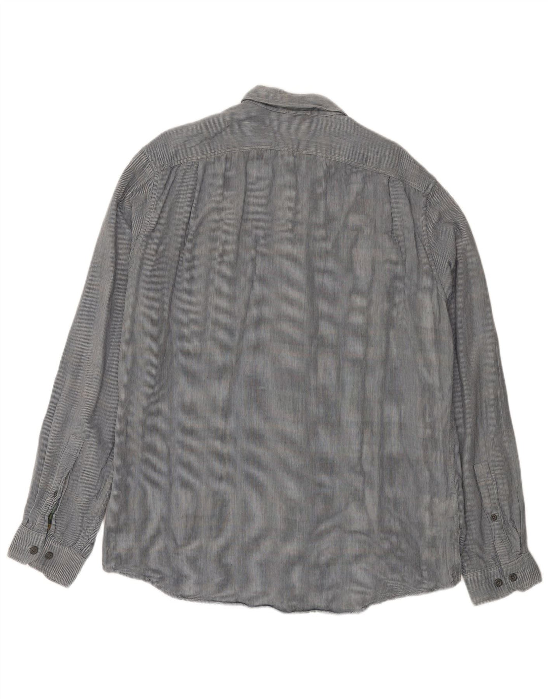 EDDIE BAUER Camicia da uomo alta vestibilità classica grande cotone blu