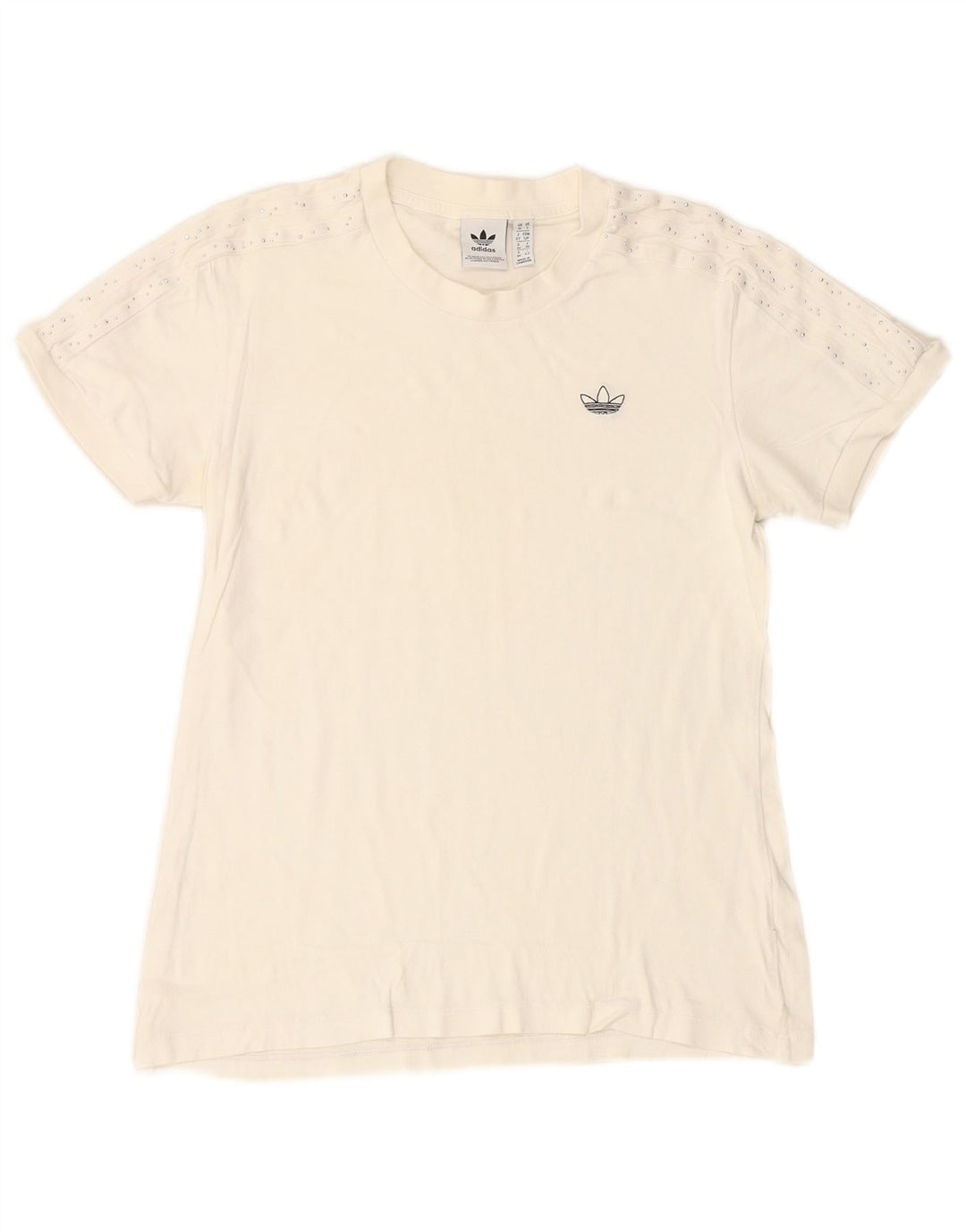 Maglietta ADIDAS da donna Top UK 10 piccola bianca