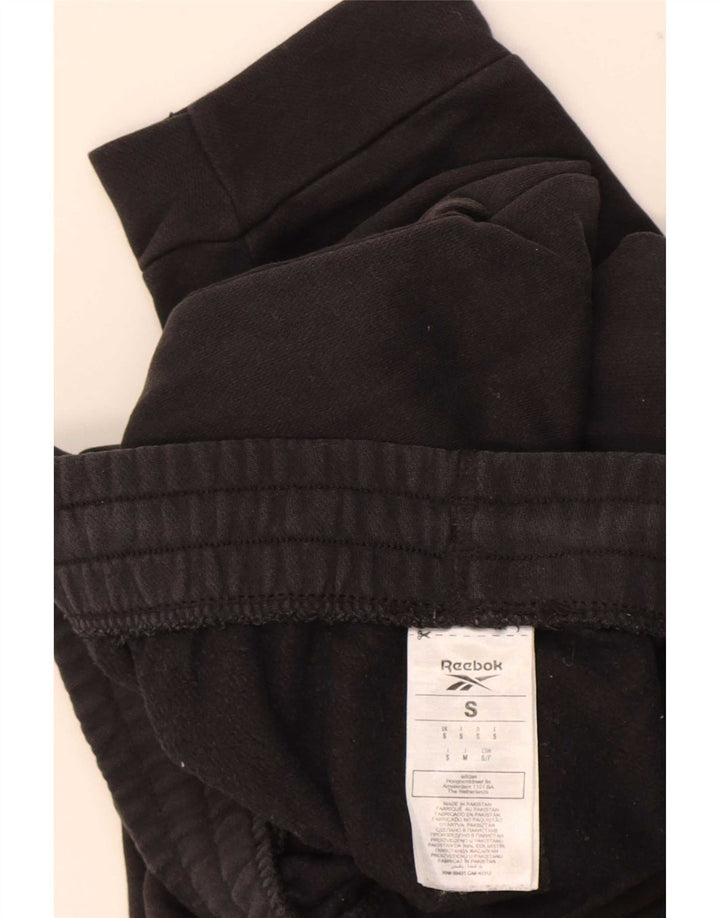 Pantaloni da tuta da uomo Reebok Joggers Small in cotone nero