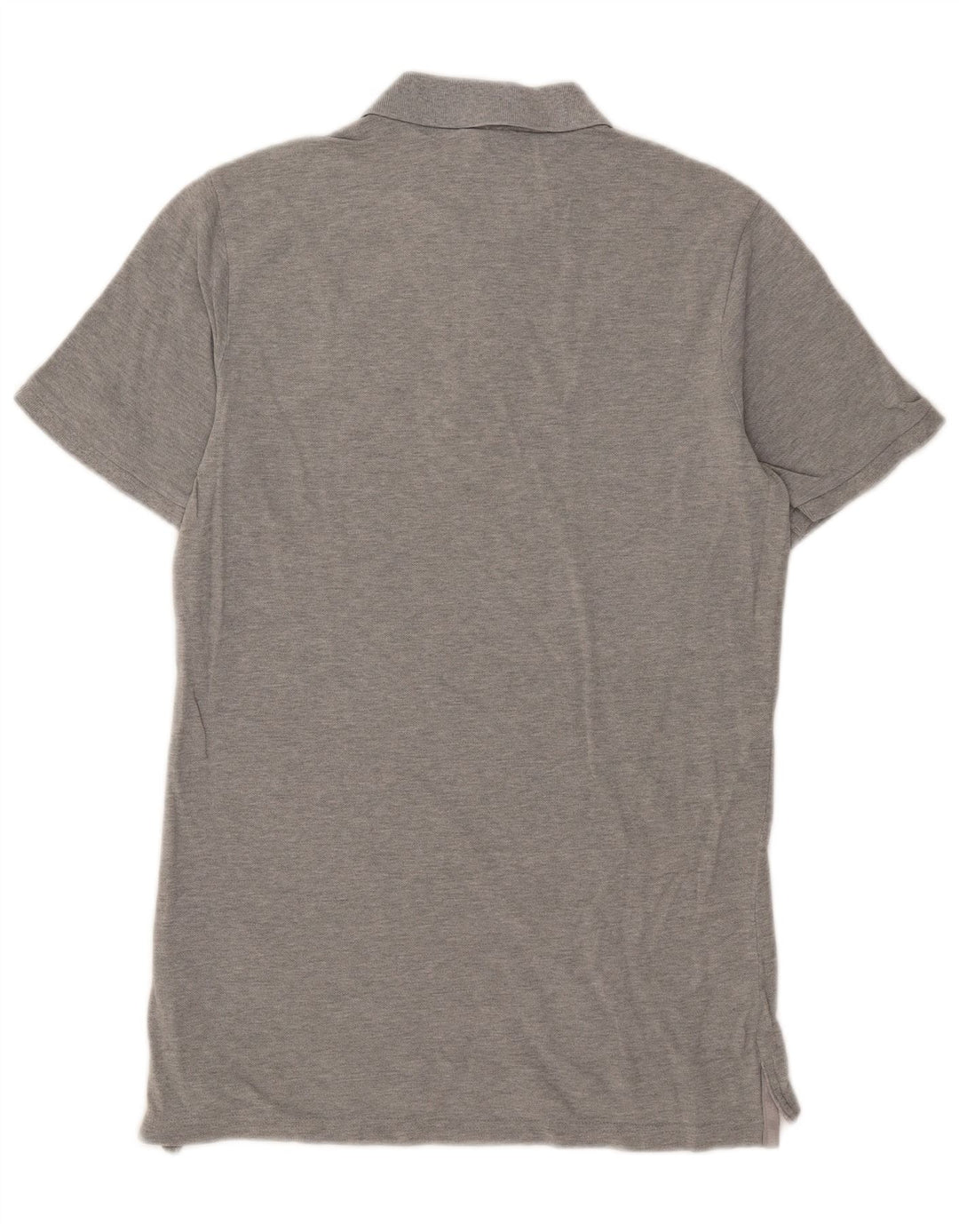 Polo Nike da uomo piccola in cotone grigio