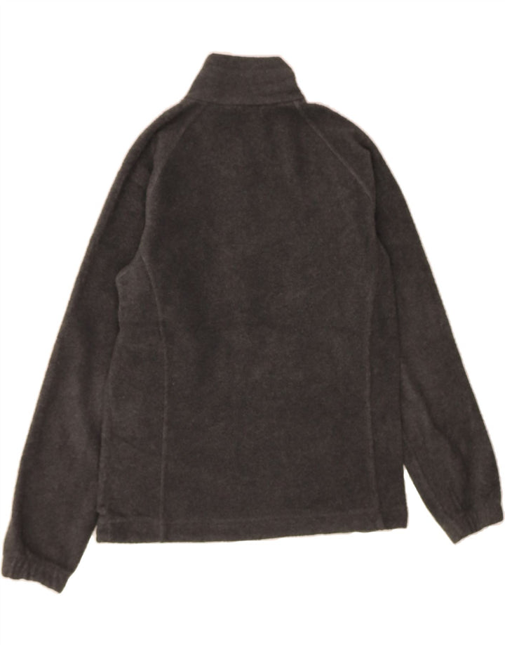 COLUMBIA Womens Fleece Jacket UK 10 Small Grey Polyester Vintage Columbia and Second-Hand Columbia from Messina Hembry 