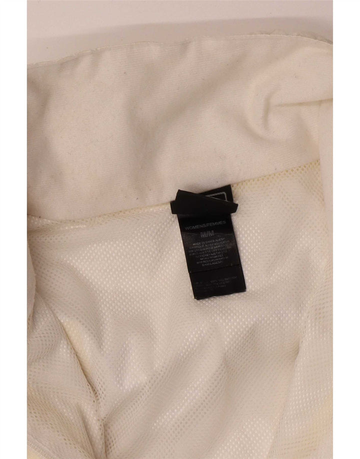 Giacca antipioggia con cappuccio da donna The North Face UK 14 nylon bianco medio