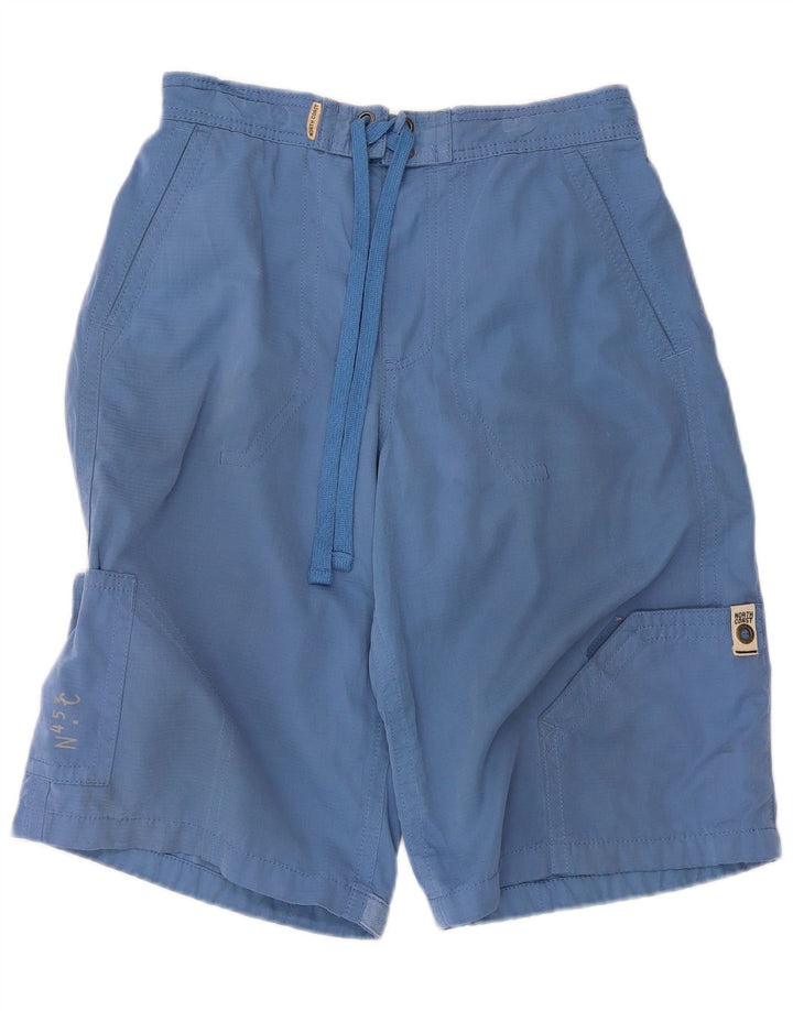 Pantaloncini da bagno cargo da uomo Marks & Spencer piccoli in poliestere blu