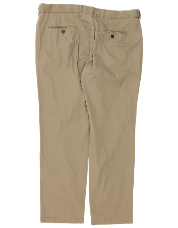 Pantaloni chino vestibilità regolare Marks & Spencer da uomo Heritage W40 L31 Beige