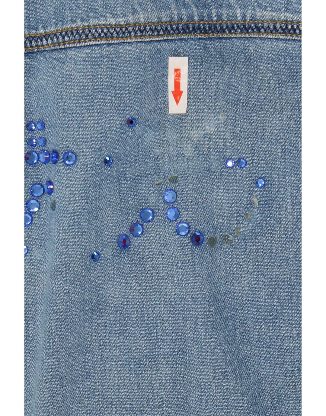 Giacca in denim da donna Antonette UK 18 XL cotone blu