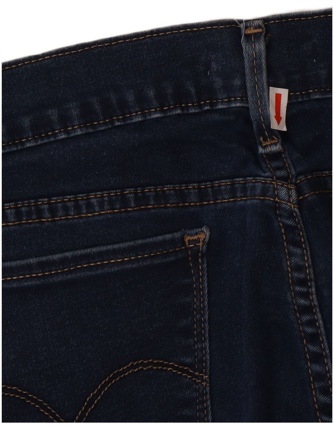 Jeans Levi's da donna 710 super skinny W32 L30 cotone blu navy