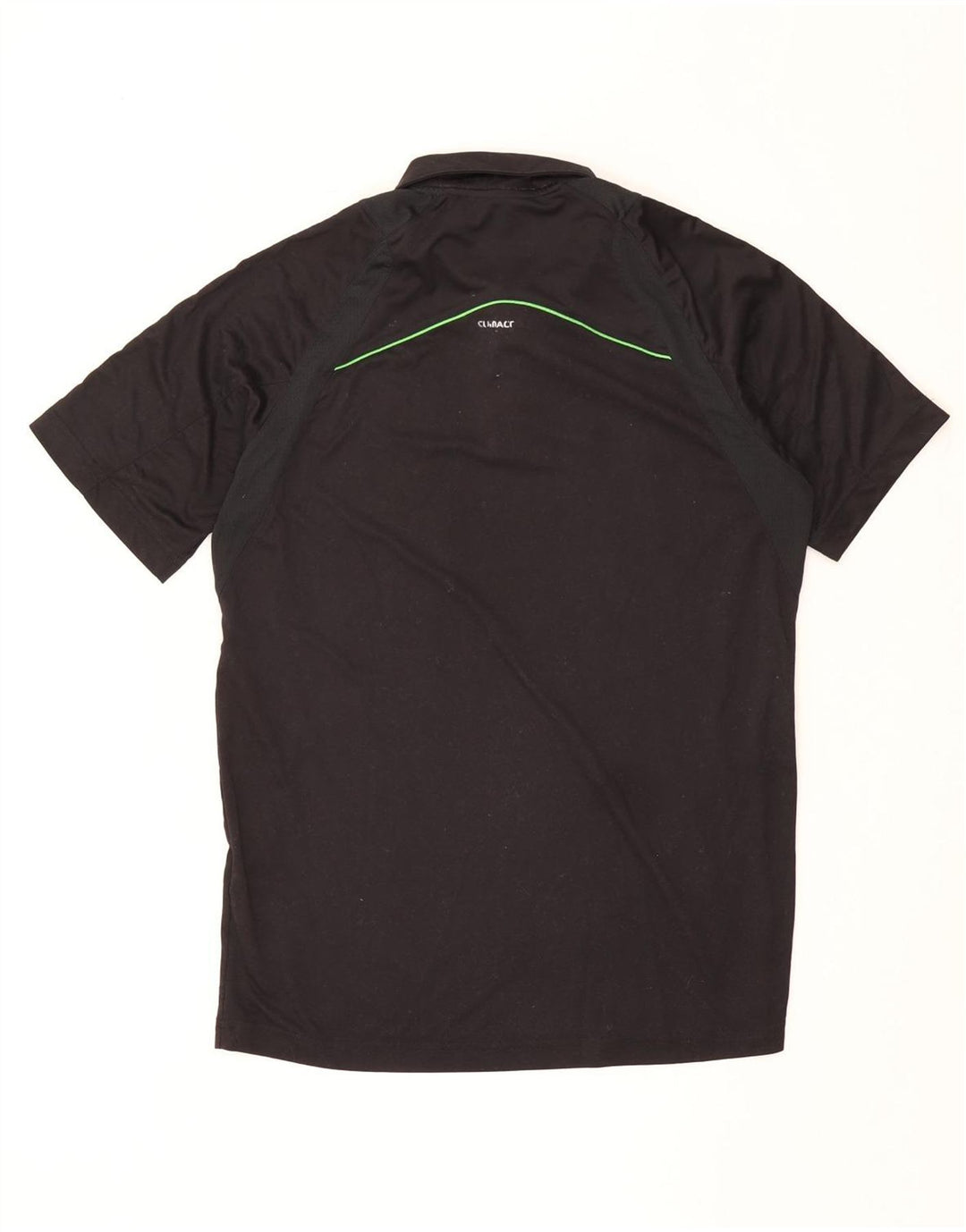 Polo Adidas Climalite da uomo media in poliestere nero
