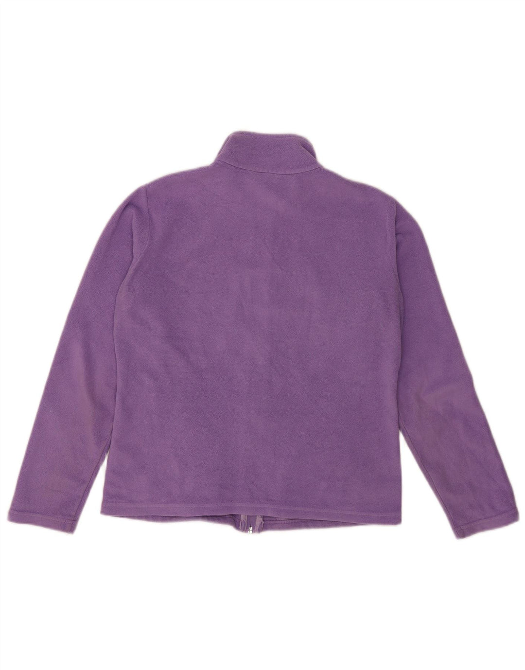 Giacca in pile da donna Marks & Spencer UK 12 Poliestere viola medio