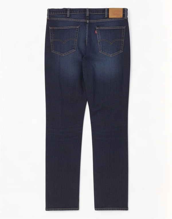 Jeans Levi's Uomo 511 Slim W38 L34 Cotone Blu Navy