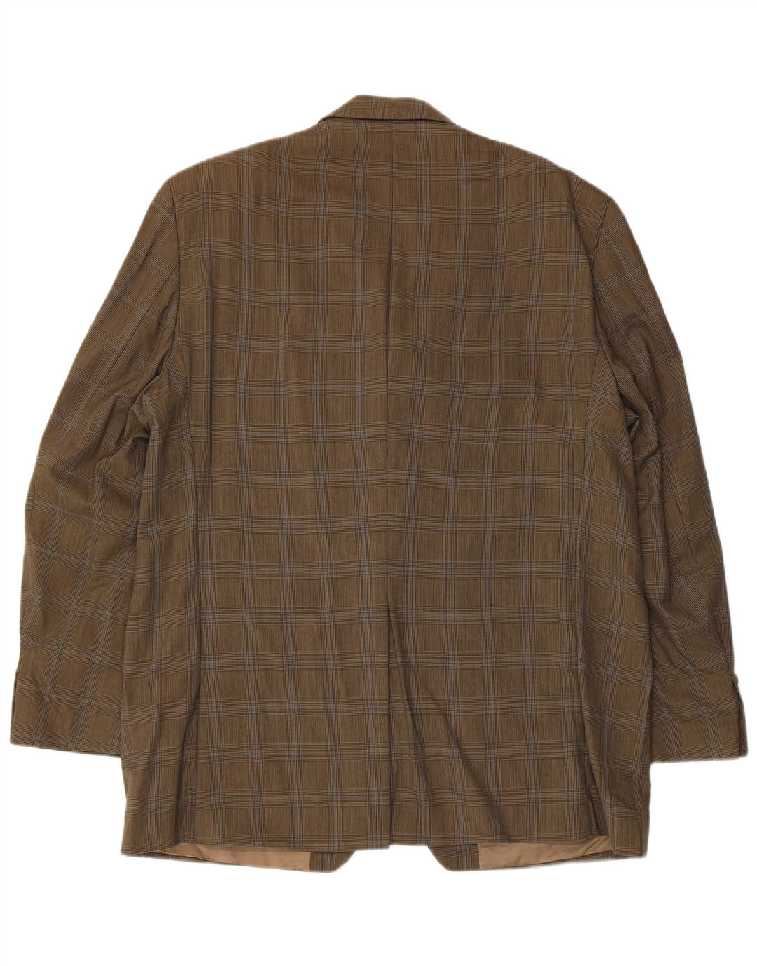 Giacca blazer a 3 bottoni da uomo Chaps Ralph Lauren UK 40 grande motivo kaki