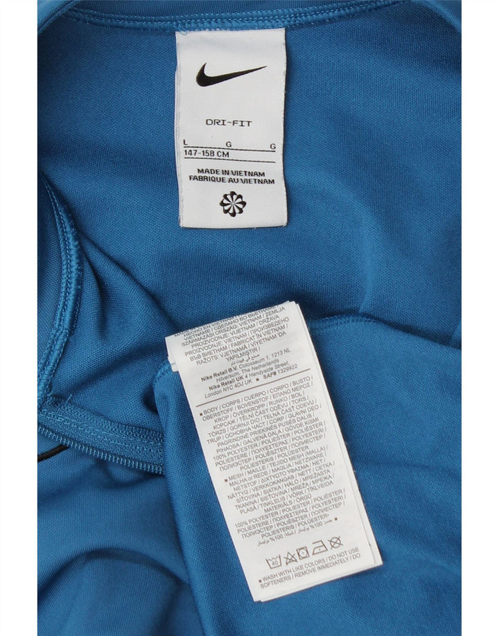Tuta intera Nike da ragazzo Dri Fit 12-13 anni Large Blu Colourblock