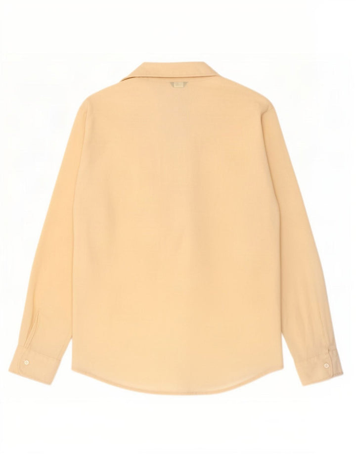 Camicetta trasparente da donna Benetton IT 42 Poliestere beige medio