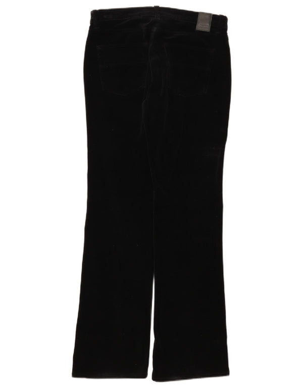 Pantaloni da donna in velluto a coste bootcut Marina Yachting W26 L30 cotone blu navy