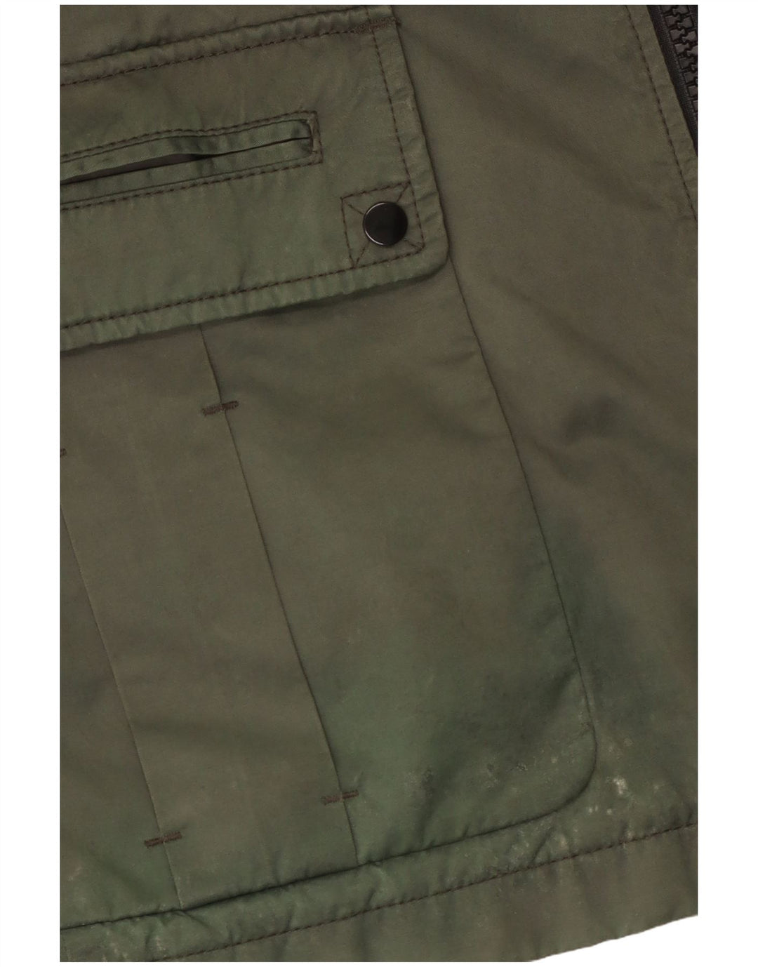 Giacca utility da uomo HUGO BOSS EU 56 3XL Verde Poliammide