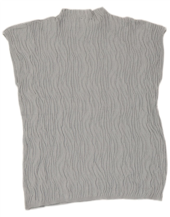 Camicetta da donna Zara Top UK 14 grande blu