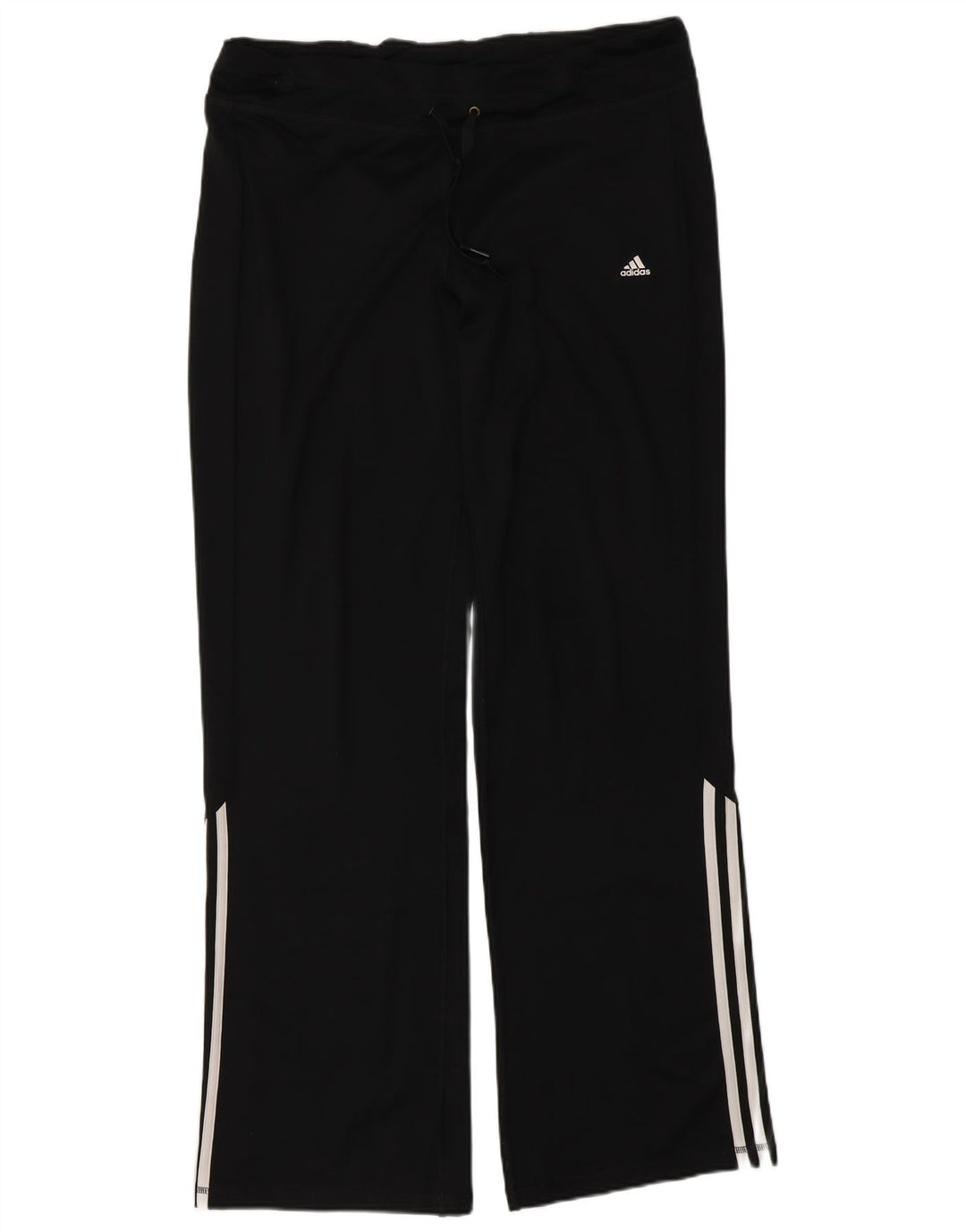 Pantaloni da tuta Adidas Climalite da donna UK 16/18 Large Nero Poliestere