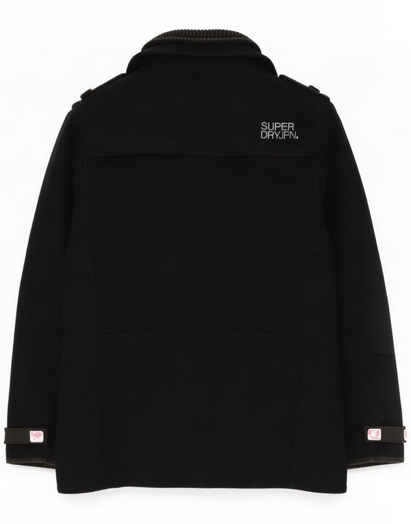 Giacca militare da uomo Superdry UK 40 Large Navy Blue Wool